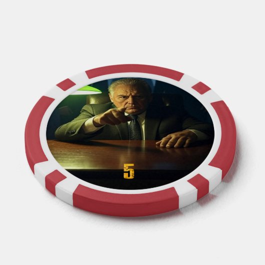 Baas 5 dollar poker chip (Enkel)