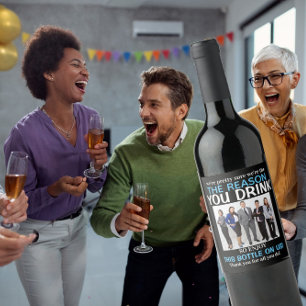 Baas Appreciation Foto REDENEN U DRINK Wine La Wijn Etiket