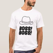 Baas ! Baas! T-shirt (Voorkant)
