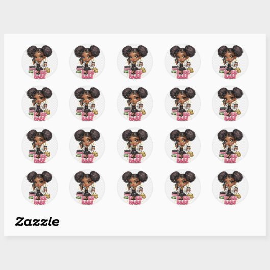 baas babe sticker (Vel)