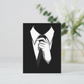 Baas Baby Dank u Briefkaart (Staand voorkant)