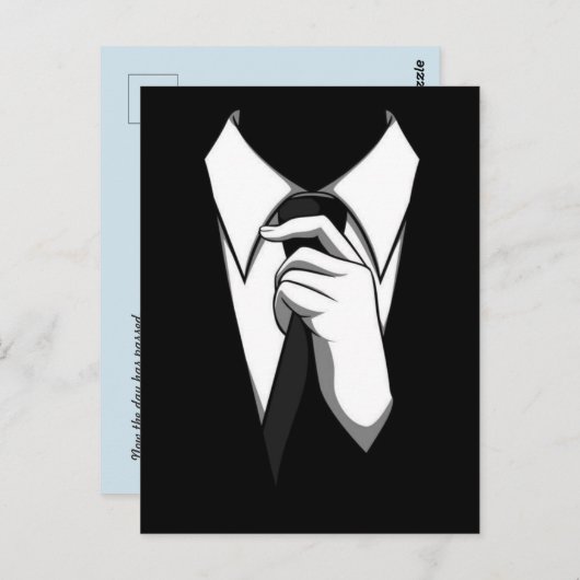 Baas Baby Dank u Briefkaart (Voorkant / Achterkant)