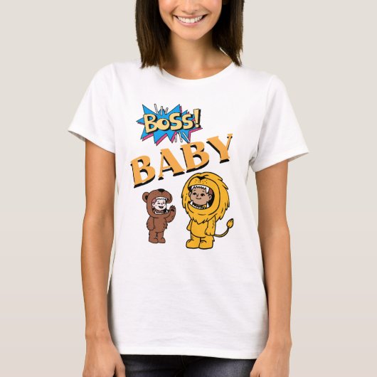 baas baby t-shirt (Voorkant)