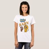 baas baby t-shirt (Voorkant volledig)