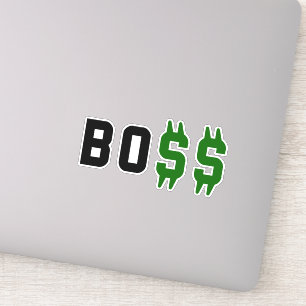 Baas, Bo$ Sticker