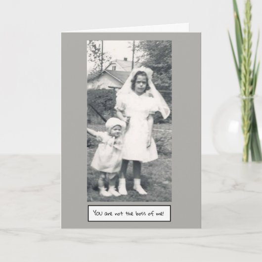 Baas Dag Kaart (Voorkant)