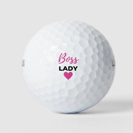 Baas Dame 2 Golfballen (Voorkant)