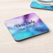 Baas Dame  Bier Onderzetter (Linkerzijde)