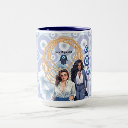 Baas dame Boze oog Mok (Midden)