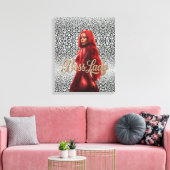 Baas Dame Canvas Print (Insitu (Woonkamer))