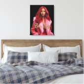 Baas Dame Canvas Print (Insitu (Slaapkamer))