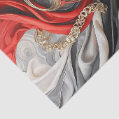 Baas Dame Dag en Nacht, Moderne Vrouw Tissuepapier (Detail)