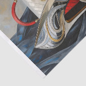 Baas Dame gekleed om te imponeren, Moderne Vrouw Tissuepapier (Detail)