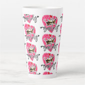 Baas Dame Latte Mok (Voorkant)