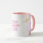 Baas dame Motivatie, prestatie en succes Mok (Voorkant rechts)