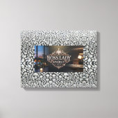 Baas Dame opgerekt canvasprint Canvas Afdruk (Voorkant)