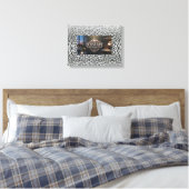 Baas Dame opgerekt canvasprint Canvas Afdruk (Insitu (Slaapkamer))