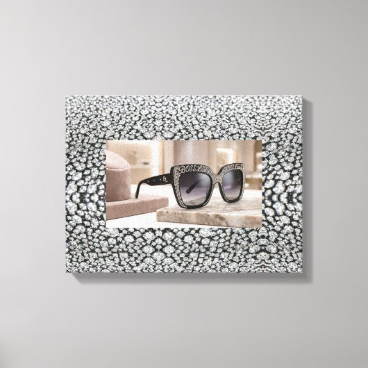 Baas Dame Opgespannen Canvas Print (Voorkant)