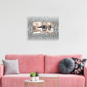 Baas Dame Opgespannen Canvas Print (Insitu (Woonkamer))