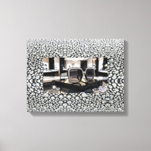 Baas Dame Opgespannen Canvas Print