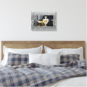 Baas Dame Opgespannen Canvasprint Canvas Afdruk (Insitu (Slaapkamer))