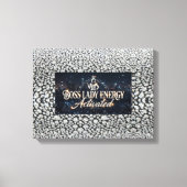 Baas Dame Opgespannen Canvasprint Canvas Afdruk (Voorkant)