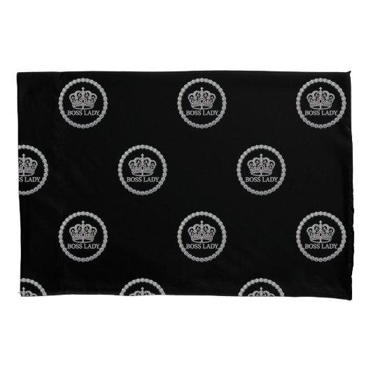 Baas Dame Pillowcase Kussensloop (Voorkant)