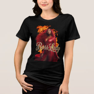 Baas Dame T-Shirt Tri-Blend Shirt