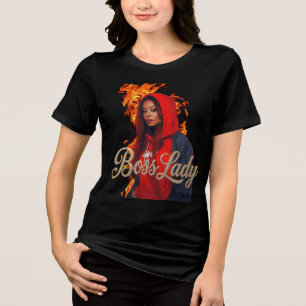 Baas Dame T-Shirt Tri-Blend Shirt