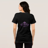 Baas Dame T-Shirt Tri-Blend Shirt (Achterkant volledig)