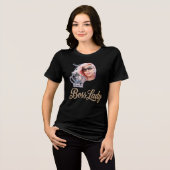 Baas Dame T-Shirt Tri-Blend T-shirt (Voorkant volledig)