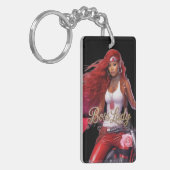 Baas Dames Acrylsleutelhanger Sleutelhanger (Voorkant Links)