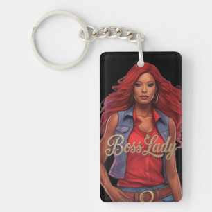 Baas Dames Acrylsleutelhanger Sleutelhanger