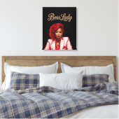 Baas Dames Canvas Print (Insitu (Slaapkamer))