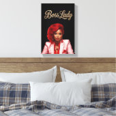 Baas Dames Canvas Print (Insitu (Slaapkamer))