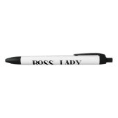 Baas Dames Lettersnit Kantoor Zwarte Inkt Pen (Bovenkant)