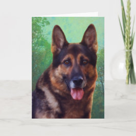 Baas de Duitse Herdershond Kaart