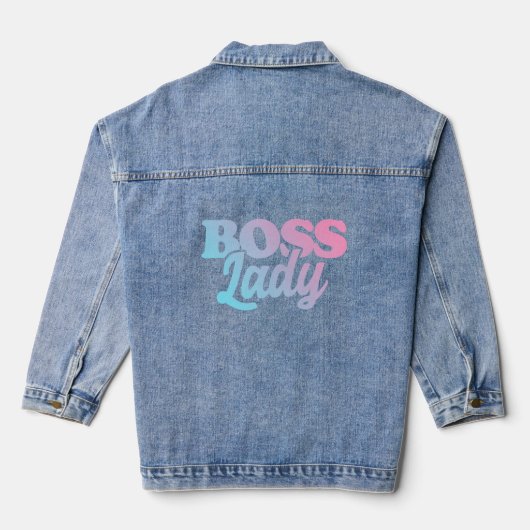 baas denim jacket (Achterkant)