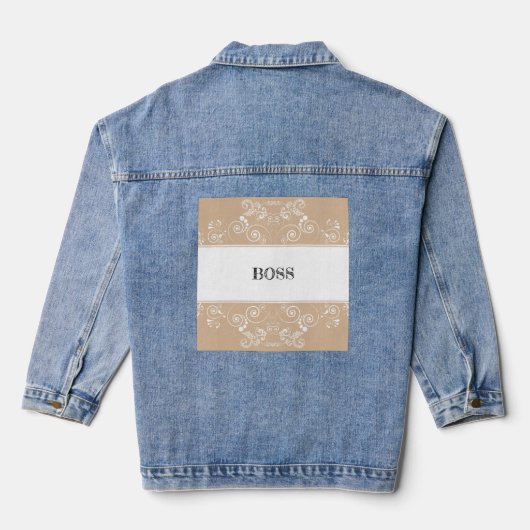 Baas Denim Jacket (Achterkant)