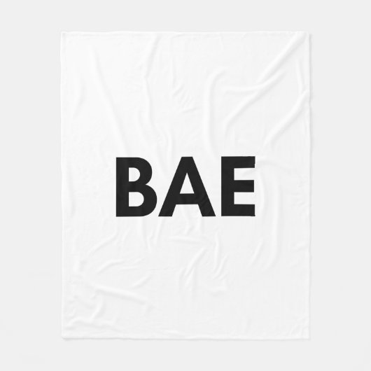 baas fleece deken (Voorkant)