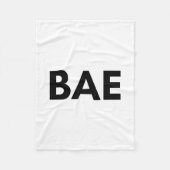 baas fleece deken (Voorkant)