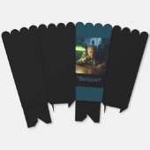 Baas gedraagt zich als popcornbox bedankdoosjes (Ongevouwen)