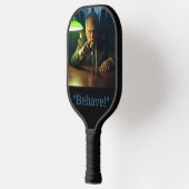 Baas gedraagt zich pickleball paddle (Links)