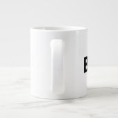 baas grote koffiekop (Achterkant)