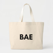 baas grote tote bag (Voorkant)