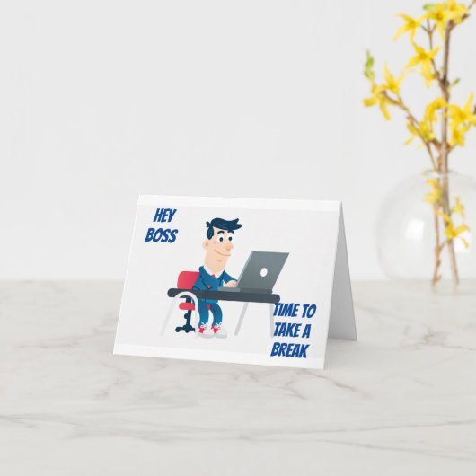 **BAAS** HOOP DAT VERJAARDAG DE BESTE IS OOIT KAART (Gele Bloem)