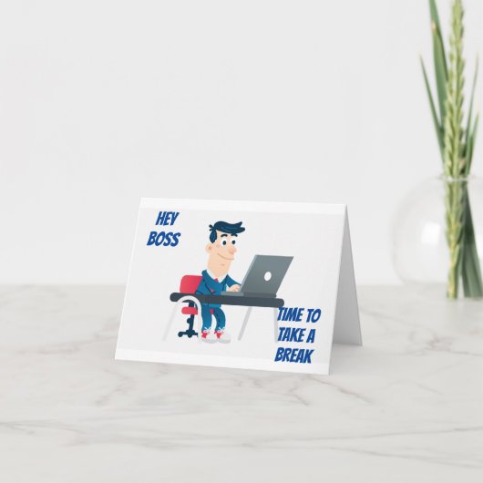 **BAAS** HOOP DAT VERJAARDAG DE BESTE IS OOIT KAART (Voorkant)