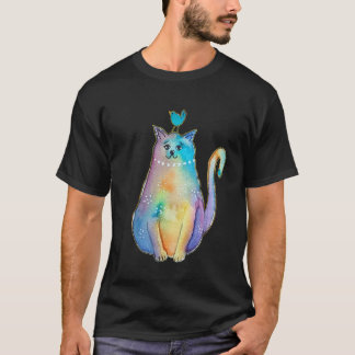 Baas Kat en Vogel, Meester van Evenwicht, Grappig  T-shirt