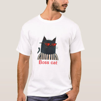 Baas kat t-shirt