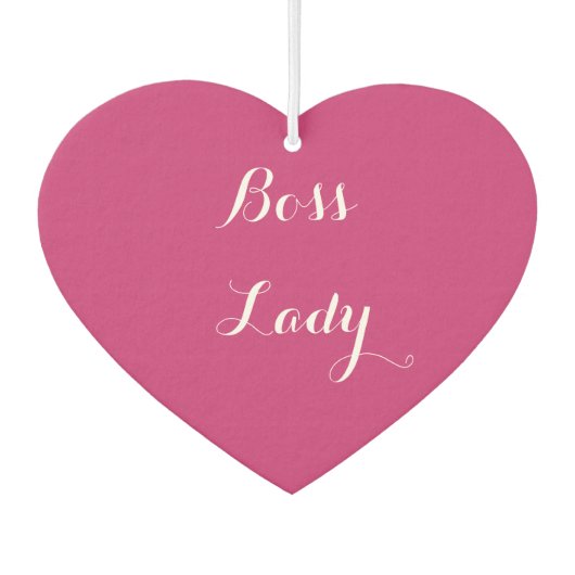 Baas Lady Air Freshner Luchtverfrisser (Achterkant)